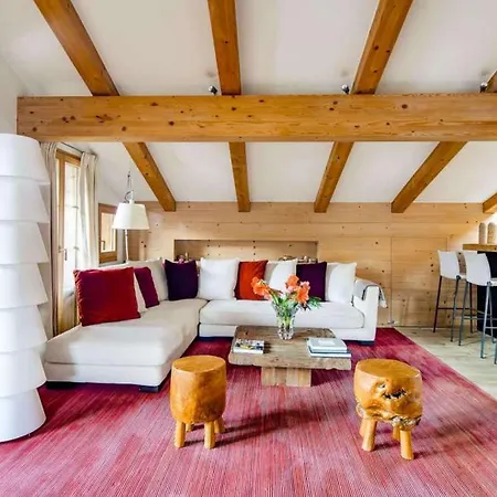 Saanen Serenity Spacious 4 Bed, 5 Bath Chalet Шале