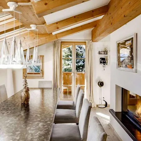 Saanen Serenity Spacious 4 Bed, 5 Bath Chalet Шале *